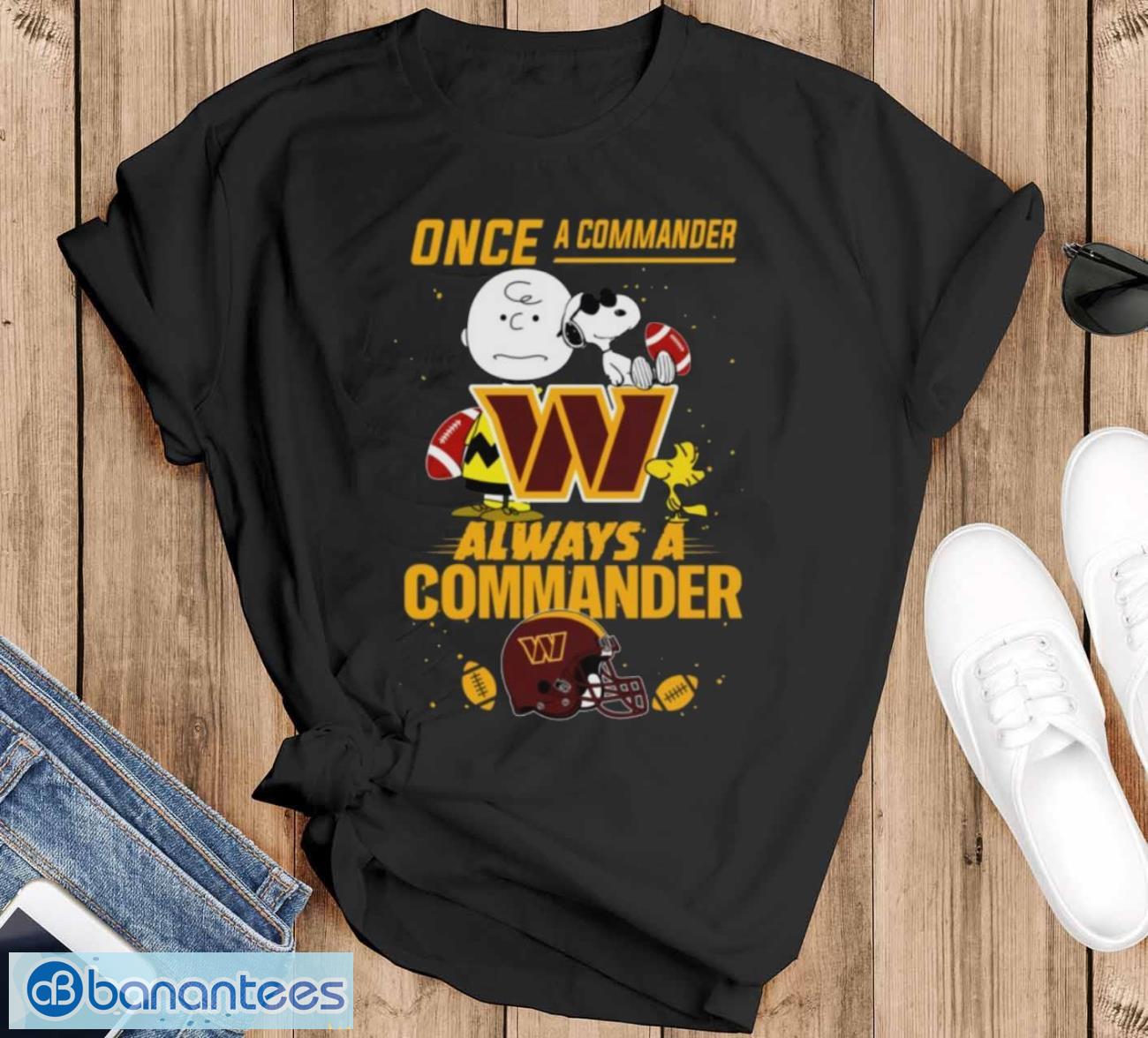 always washington commanders snoopy limited edition shirt image Always Washington Commanders Snoopy Limited Edition Shirt - Black T-Shirt