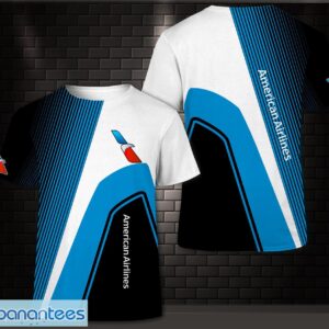 american airlines Limited 3D T-Shirt Product Photo 1