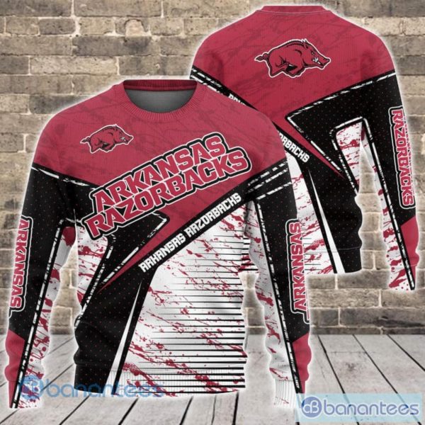 Arkansas Razorbacks Ncaa All Over Printed 3D Shirt For Fans Product Photo