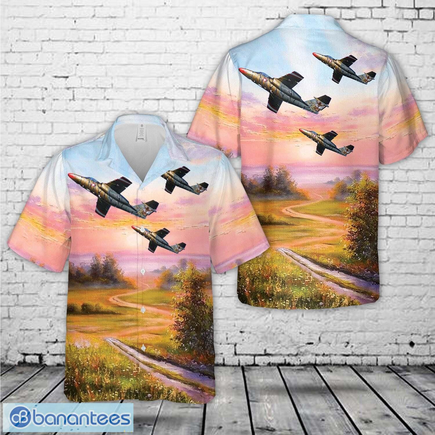austrian air force saab 105oe hawaiian shirt image Austrian Air Force Saab 105OE Hawaiian Shirt - Austrian Air Force Saab 105OE Hawaiian Shirt-1