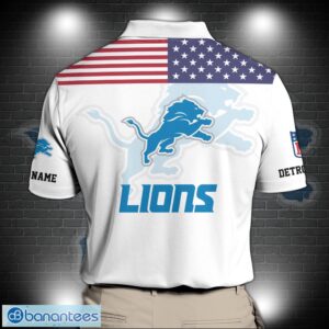 Detroit Lions Sport Polo Shirt Custom Name Sport Gifts Ideas For Father's Days Product Photo 3
