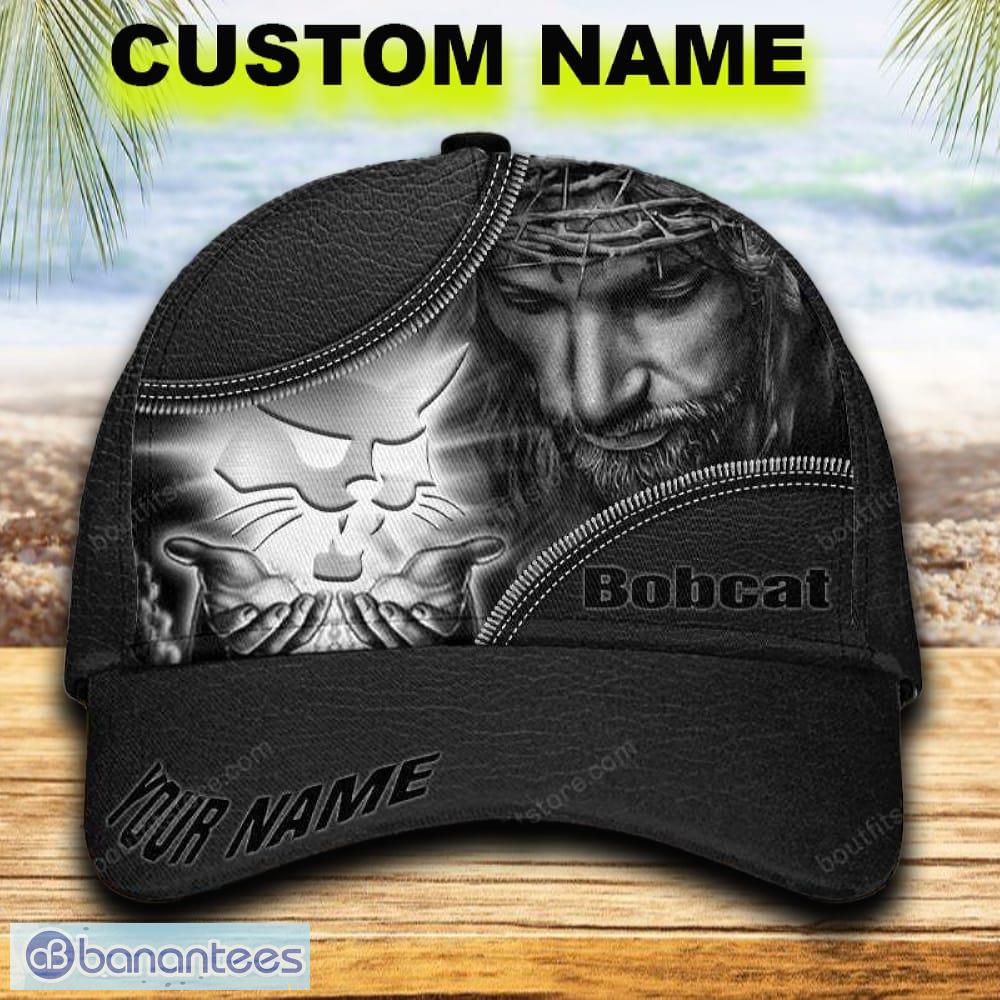 bobcat 3d hat cap black car jesus custom name hot gift for men women image Bobcat 3D Hat Cap Black Car Jesus Custom Name Hot Gift For Men Women - Bobcat 3D Hat Cap Black Car Jesus Custom Name Hot Gift For Men Women