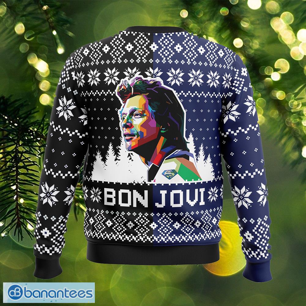 bon jovi stitch ugly xmas sweater gift for men and women 1 image Bon Jovi Stitch Ugly Xmas Sweater Gift For Men And Women - Bon Jovi Ugly Christmas Sweater Photo_2