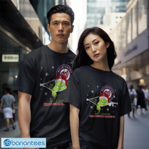 The Grinch I Hate People But I Love Washington Nationals Christmas T-shirt Product Photo 4
