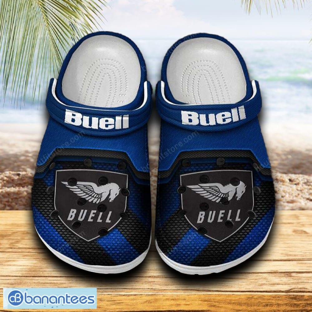 buell car clog shoes blue color new gift for fans custom name image Buell Car Clog Shoes Blue Color New Gift For Fans Custom Name - Buell Car Clog Shoes Blue Color New Gift For Fans Custom Name