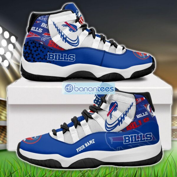 Buffalo Bills Air Jordan 11 Sneakers Custom Name Special Shoes For Fans Product Photo 1