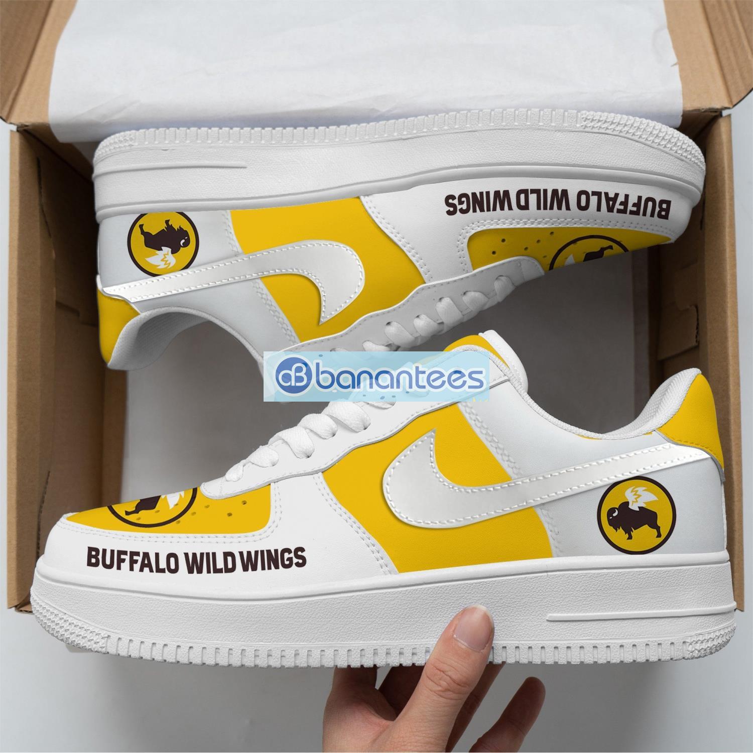 buffalo wild wings air force shoes for men and women sport gift image Buffalo Wild Wings Air Force Shoes For Men and Women Sport Gift Product Photo 1