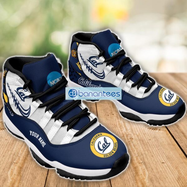 California Golden Bears Air Jordan 11 Sneakers Custom Name Special Shoes For Fans Product Photo 3