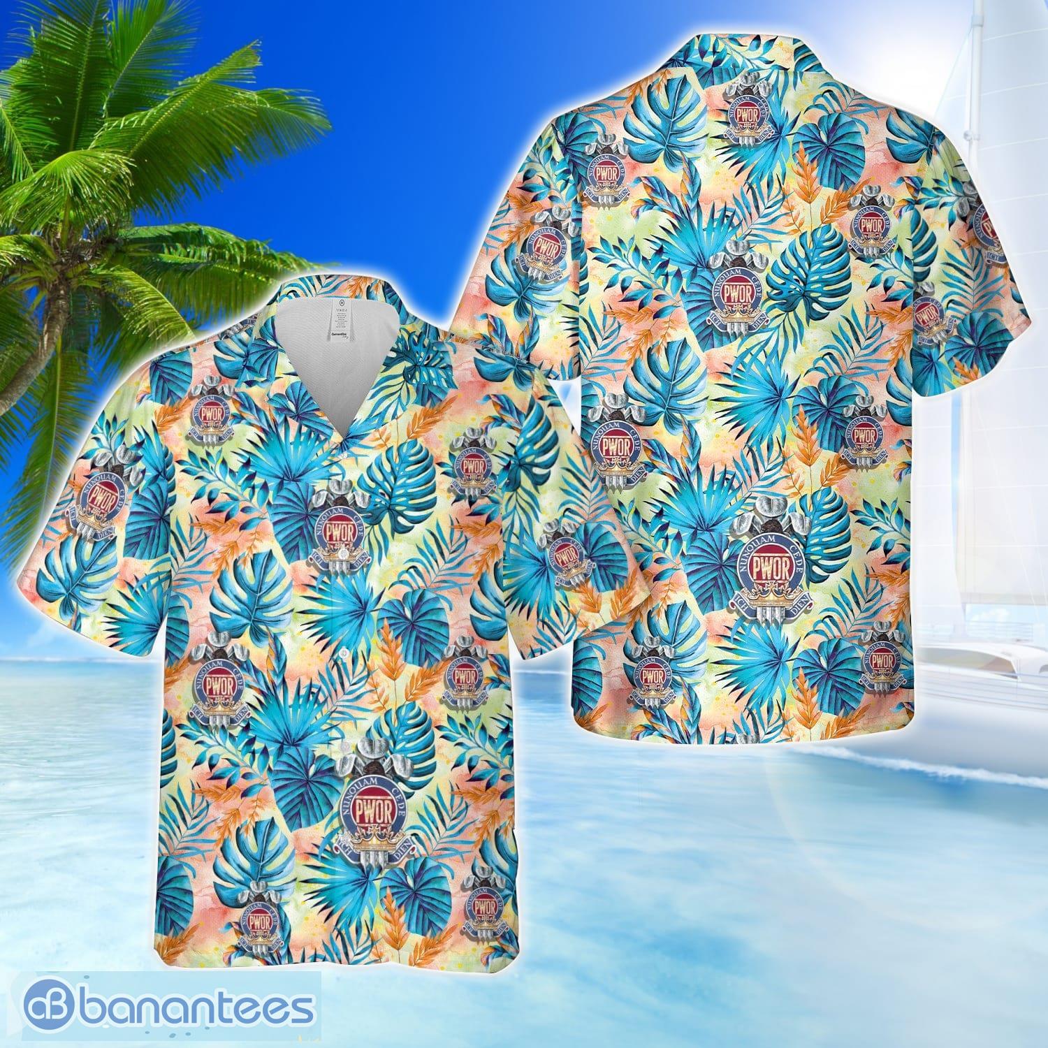 canadian army the princess of wales own regiment pwor 3d 3d hawaiian shirt beach team gift image Canadian Army, The Princess of Wales