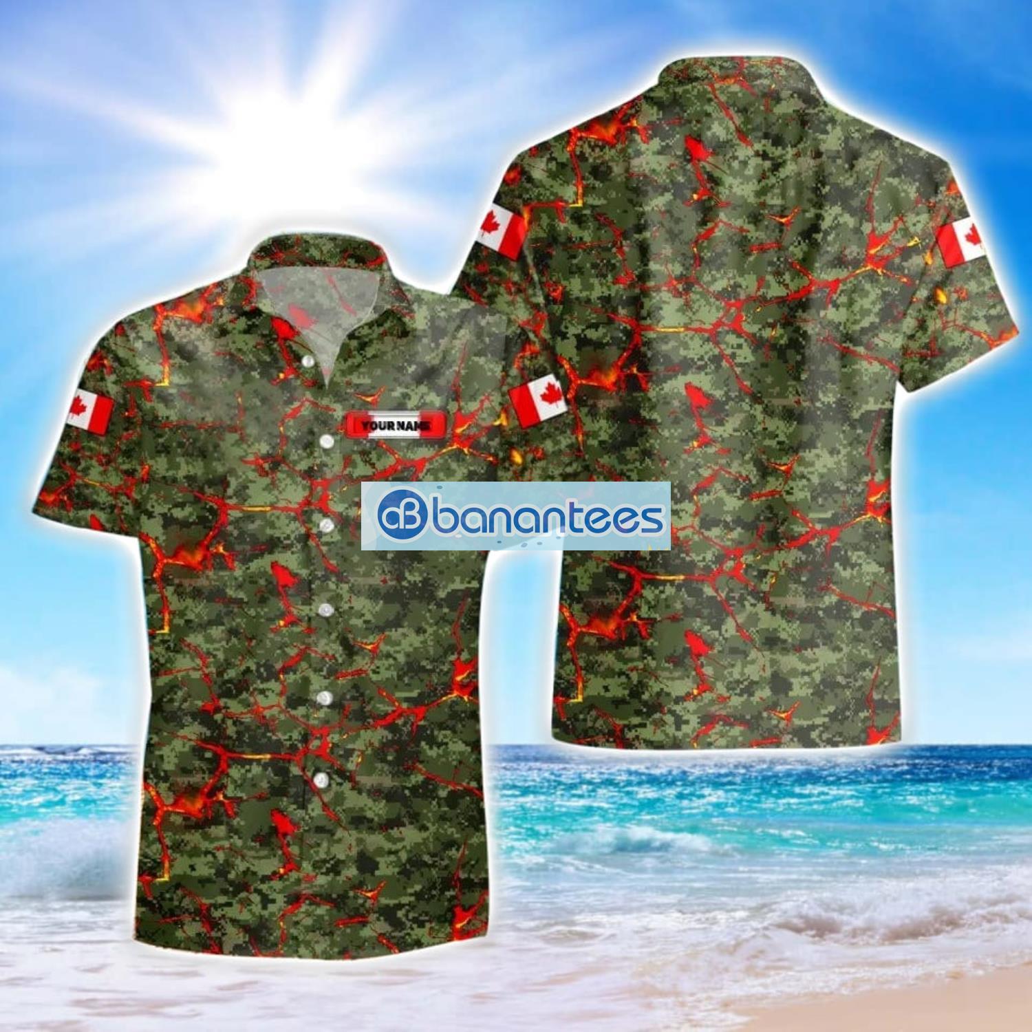canadian veteran soldier hawaii shirt beach shirt for men and women custom name style 20 image Canadian Veteran Soldier Hawaii Shirt Beach Shirt For Men And Women Custom Name Style 20 Product Photo 1