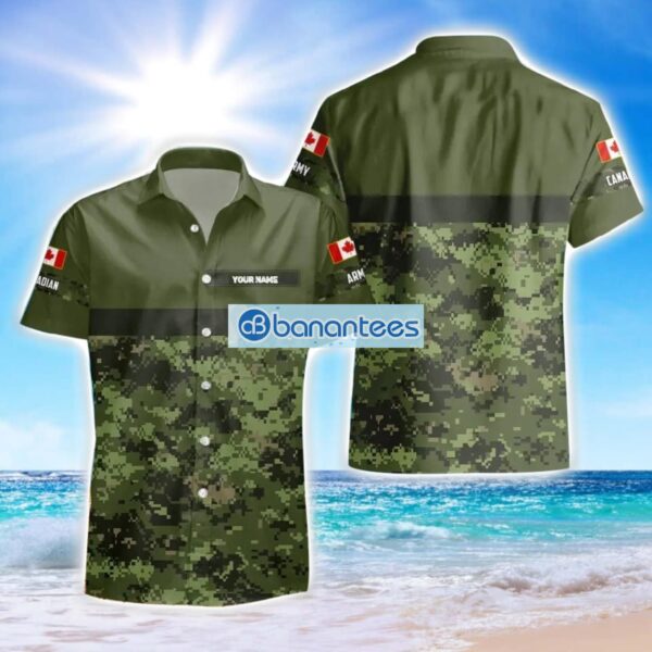 Canadian Veteran Soldier Hawaii Shirt Beach Shirt For Men And Women Custom Name Style 5 Product Photo 1
