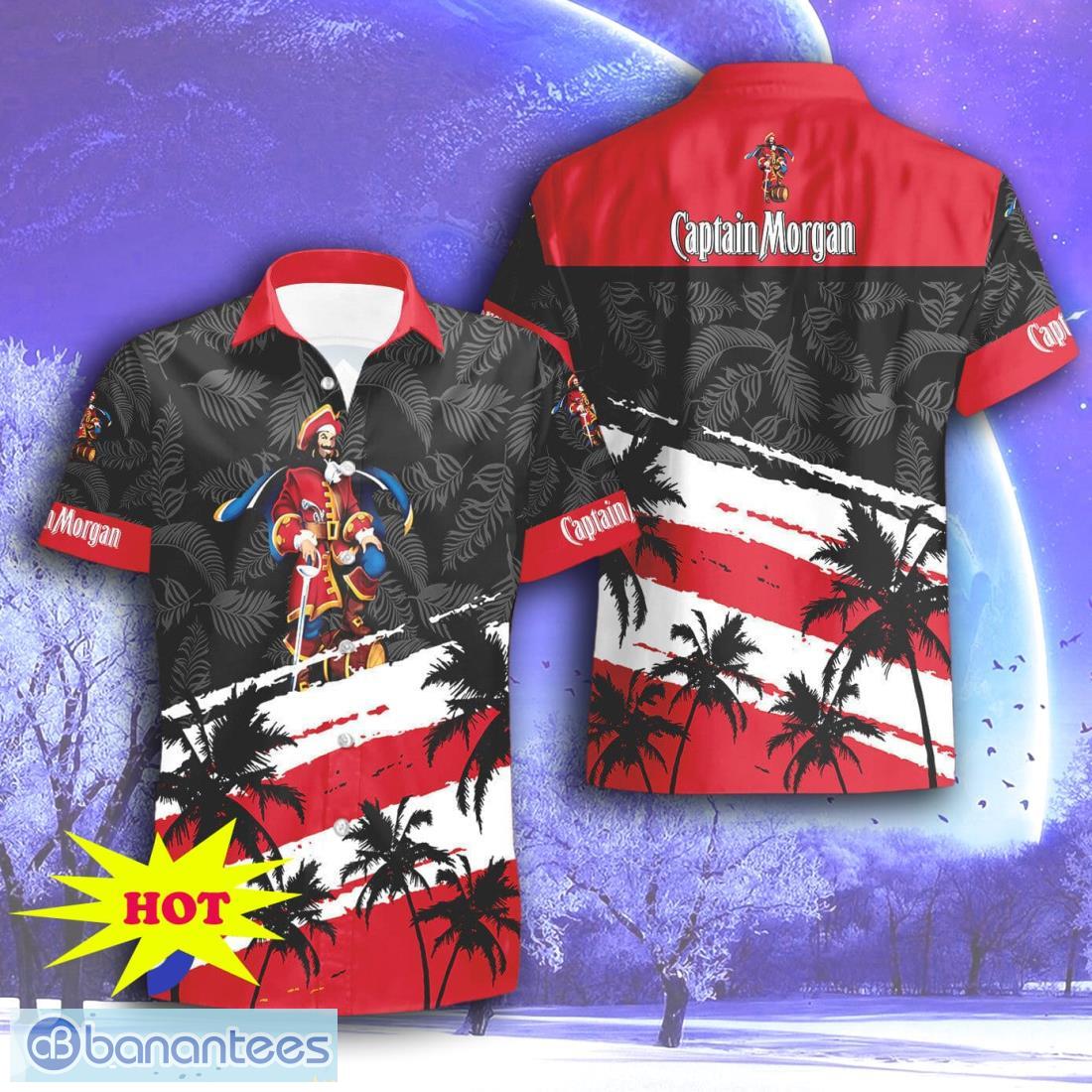 captain morgan hawaiian shirt short for men women image Captain Morgan Hawaiian Shirt & Short For Men Women Product Photo 1