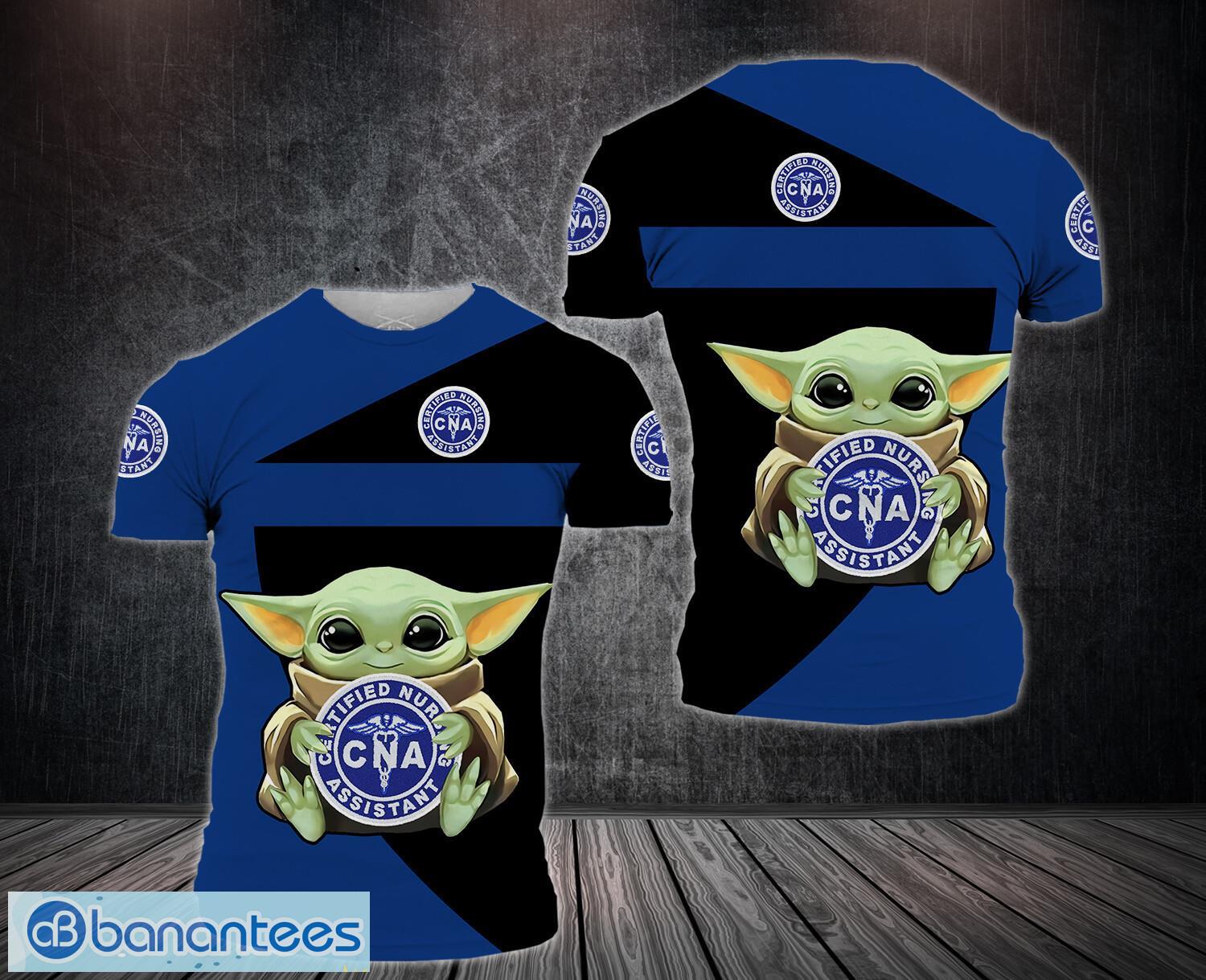 certified nursing assistants 3d full printing team 3d t shirt image Certified nursing assistants 3D Full Printing Team 3D T-Shirt Product Photo 1