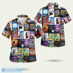 Broadway Musical Theater 3D Hawaiian Shirt Summer Style Gift Product Photo 1