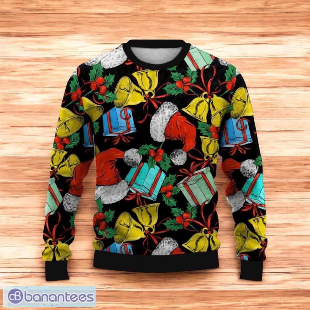 christmas gift print casual crew neck christmas ugly sweater 3d for men and women image Christmas Gift Print Casual Crew Neck Christmas Ugly Sweater 3D For Men And Women Product Photo 1