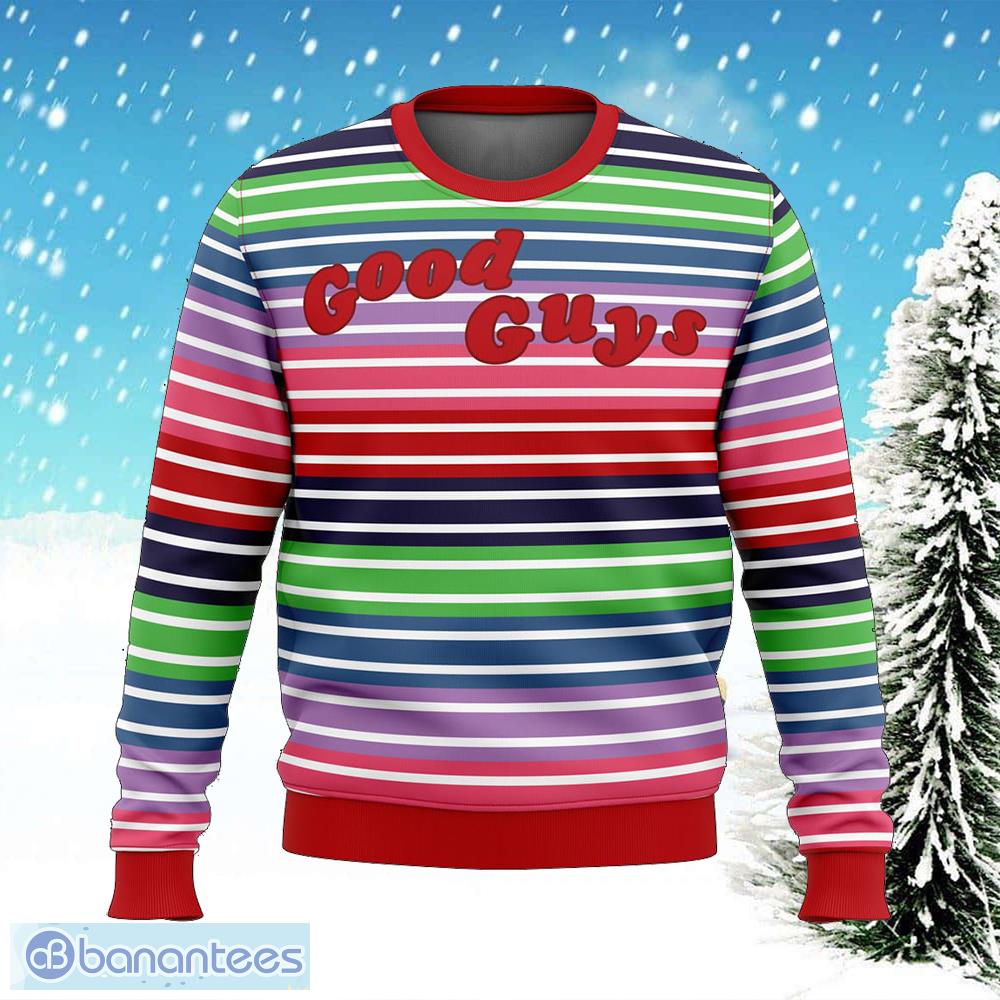 chuckie doll good guys blanket ugly christmas sweater gift holidays image Chuckie Doll Good Guys Blanket Ugly Christmas Sweater Gift Holidays - Chuckie Doll Good Guys Ugly Christmas Sweater Photo_1