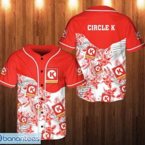 circle k 3D All Over Printed Baseball Jersey Shirt For Fans Product Photo 1