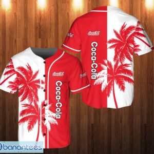 coca-cola 3D All Over Printed Baseball Jersey Shirt For Fans Product Photo 1
