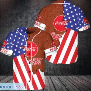 coca-cola 3D Printed Baseball Jersey Shirt For Men And Women Unique Gift Product Photo 1