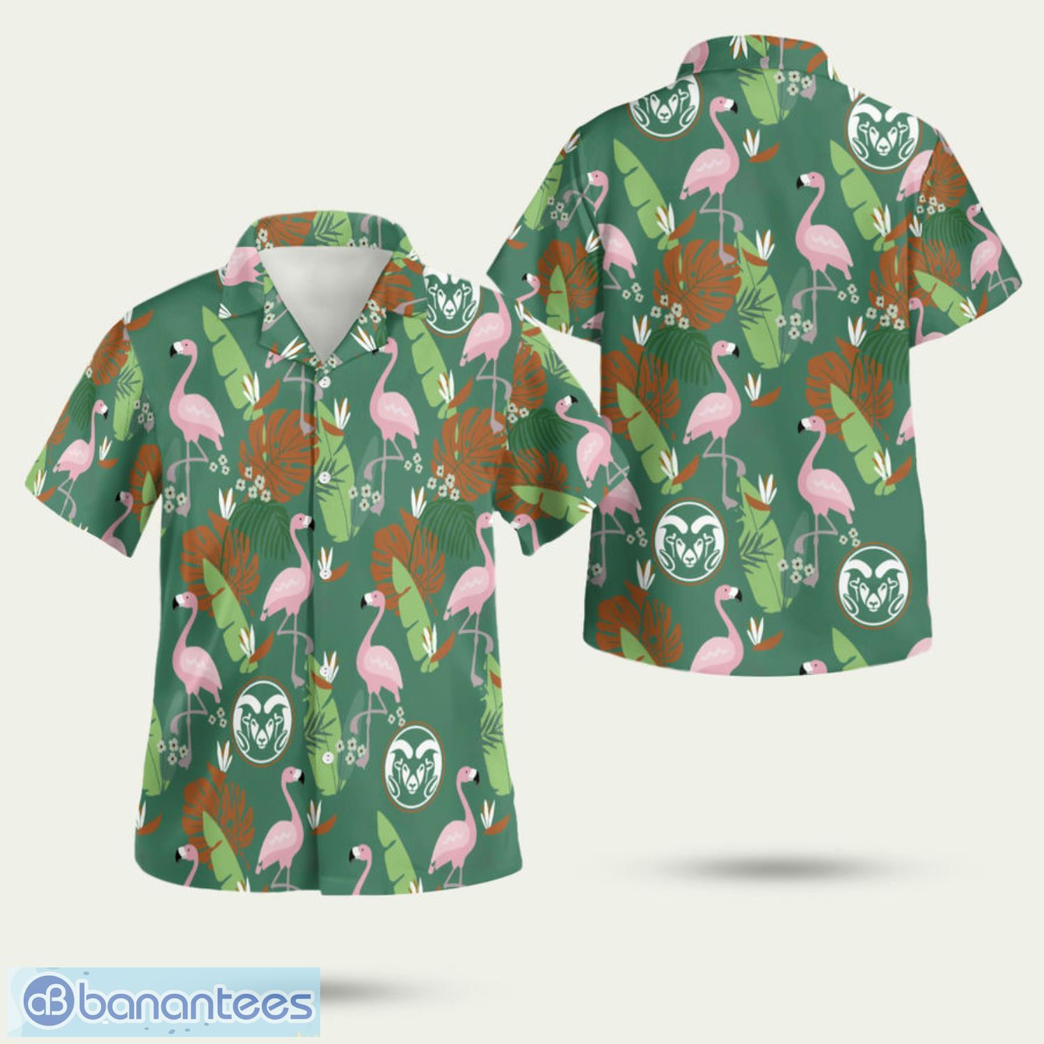 colorado state rams 3d hawaiian shirt summer style gift image Colorado State Rams 3D Hawaiian Shirt Summer Style Gift Product Photo 1