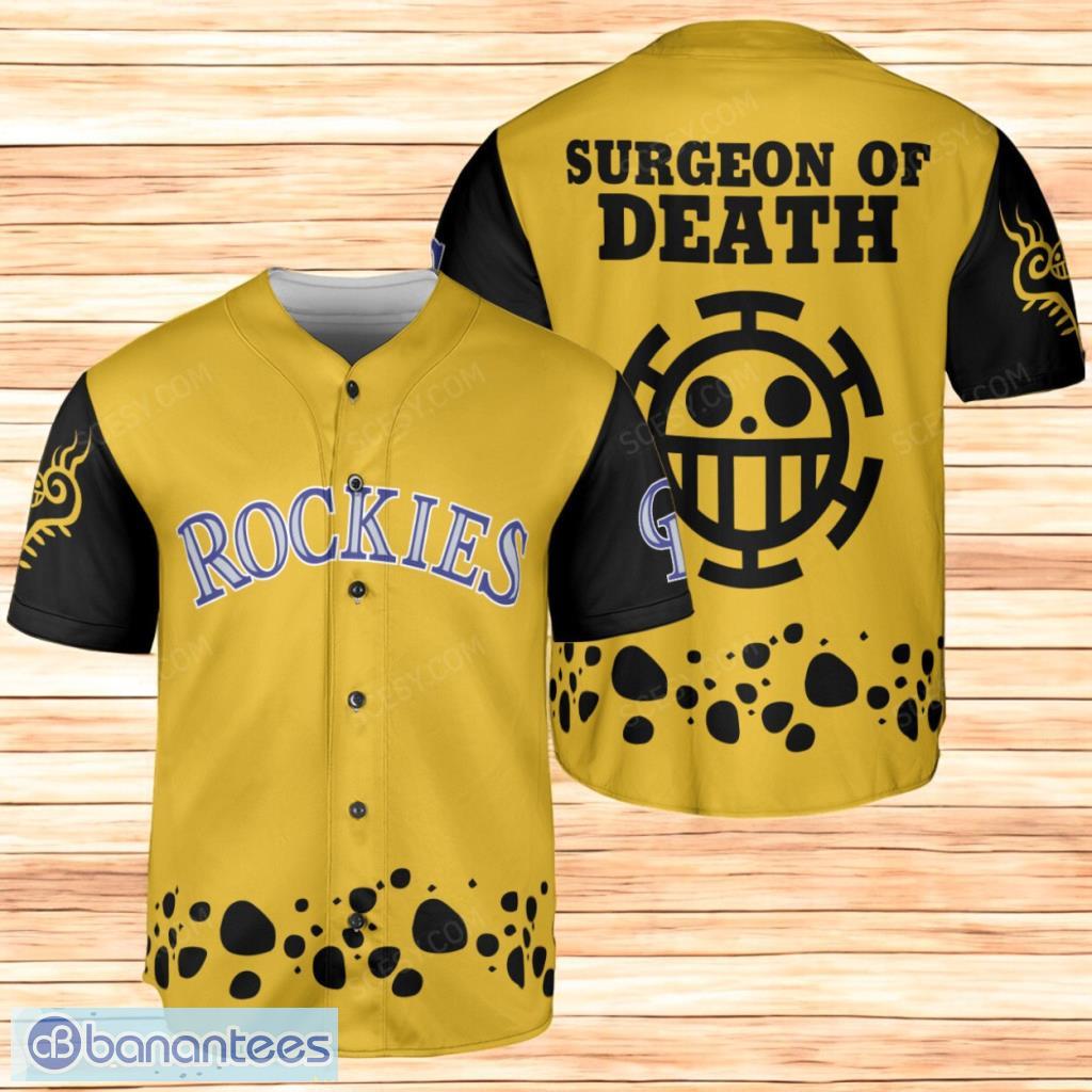 colroc op baseball jersey shirt yellow limited edition image Colroc OP Baseball Jersey Shirt Yellow Limited Edition Product Photo 1