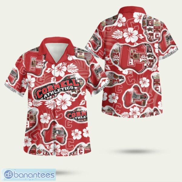 Cornell Big Red 3D Hawaiian Shirt Summer Style Gift Product Photo 1