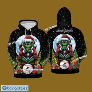 MLB Miami Marlins King Grinch Christmas 3D Hoodie, 3D Tshirt, Sweater AOP - MLB Miami Marlins King Grinch Christmas 3D Hoodie, 3D Tshirt, Sweater AOP Photo 2