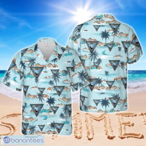 US Navy Commander, Naval Air Force Atlantic Aloha Hawaiian Shirt Product Photo 1