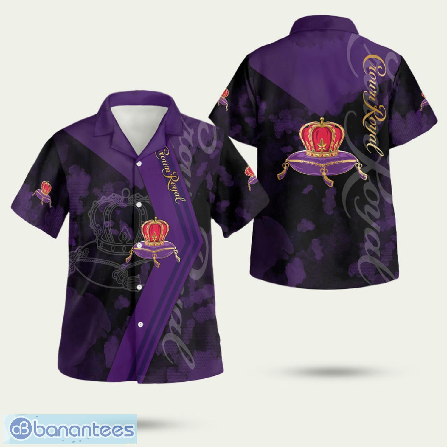 crown royal 3d hawaiian shirt summer style gift image Crown Royal 3D Hawaiian Shirt Summer Style Gift Product Photo 1