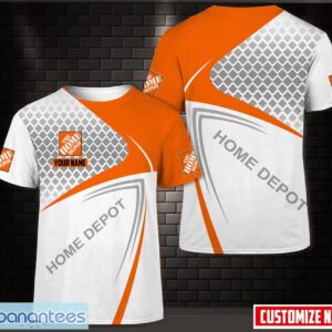 Custom Name 3D All Over Printed home depot 3D T-Shirt Unisex For Men And Women Product Photo 1