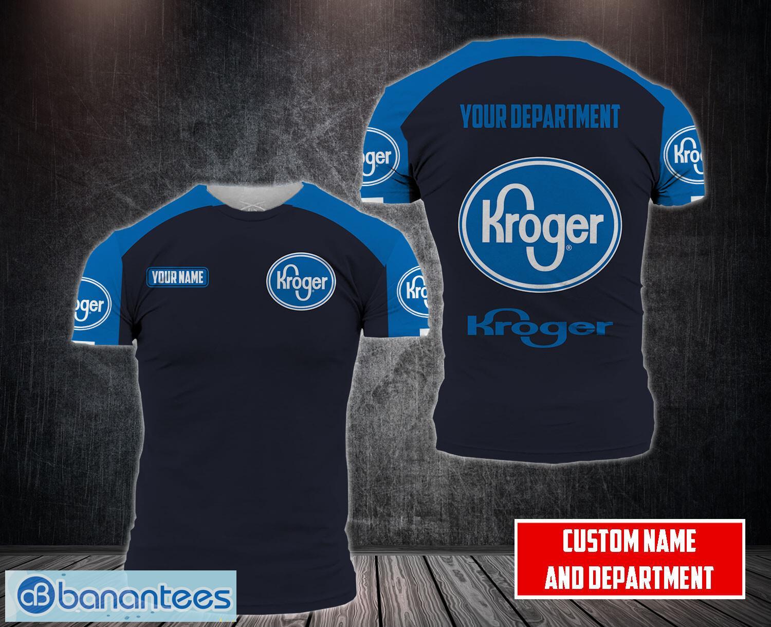 custom name kroger aop 3d t shirt for men and women image Custom Name Kroger AOP 3D T-shirt For Men And Women Product Photo 1