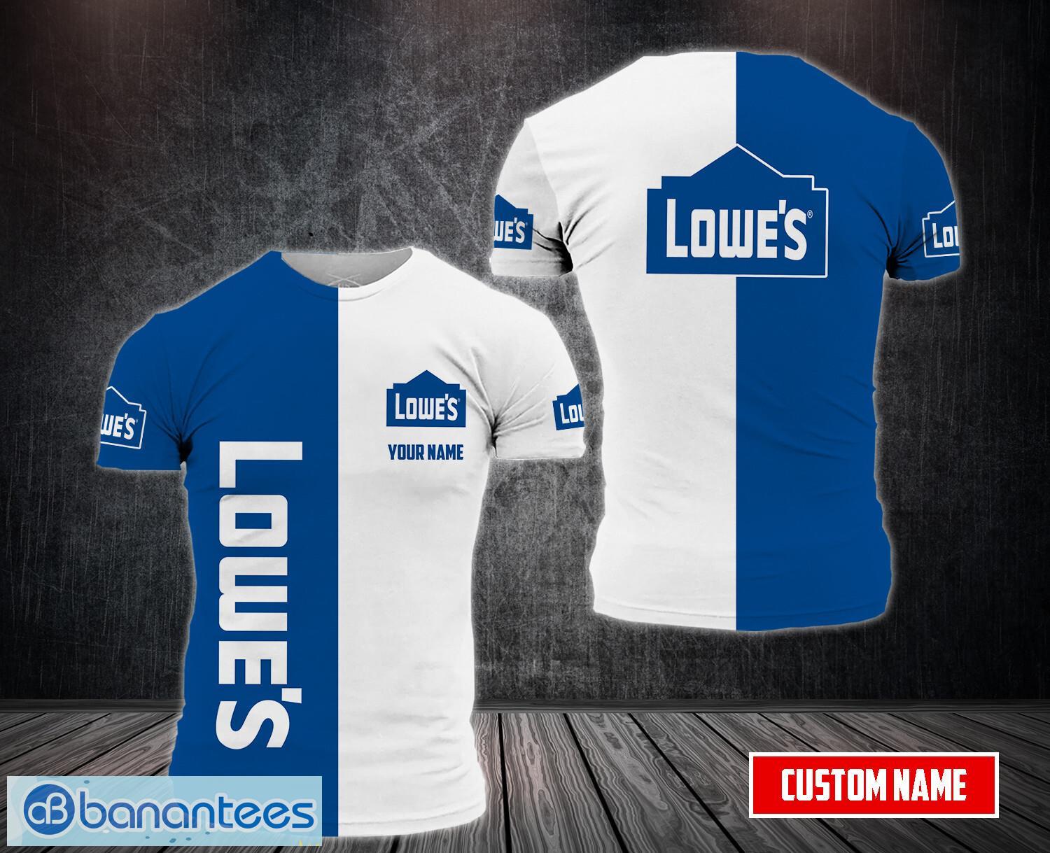 custom name personalized lowes aop 3d t shirt for men and women image Custom Name PERSONALIZED lowe's AOP 3D T shirt For Men And Women Product Photo