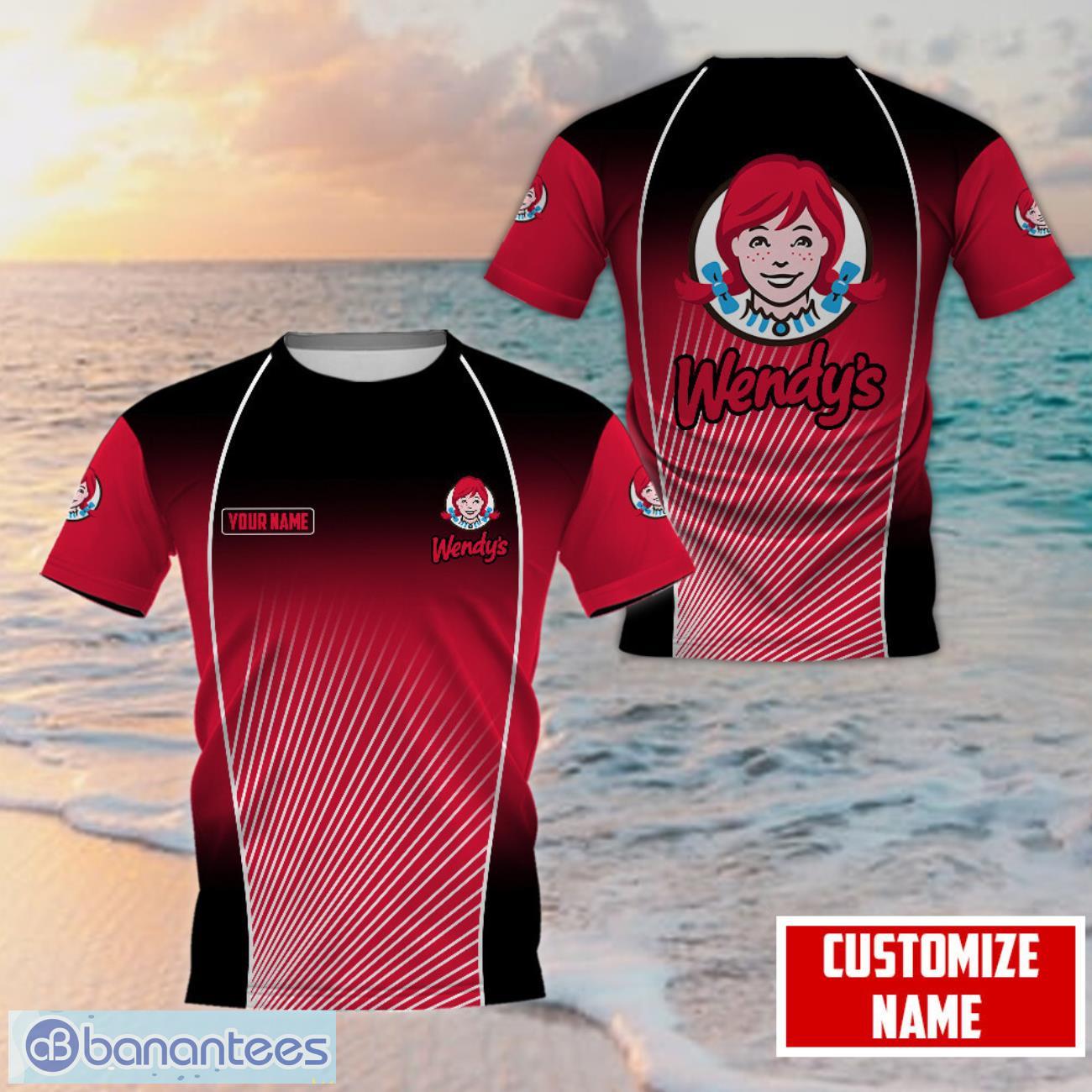 custom name the perfect gift for wendys 3d t shirt gift image Custom Name The Perfect Gift For Wendy's 3D T Shirt Gift Product Photo