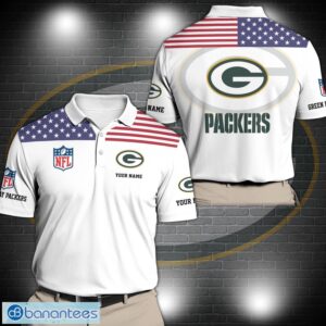 Green Bay Packers Sport Polo Shirt Custom Name Sport Gifts Ideas For Father's Days Product Photo 1