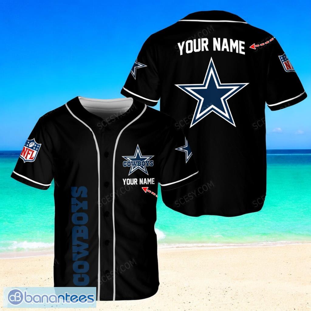 dallas cowboys baseball jersey shirt limited edition image Dallas Cowboys Baseball Jersey Shirt Limited Edition Product Photo 1