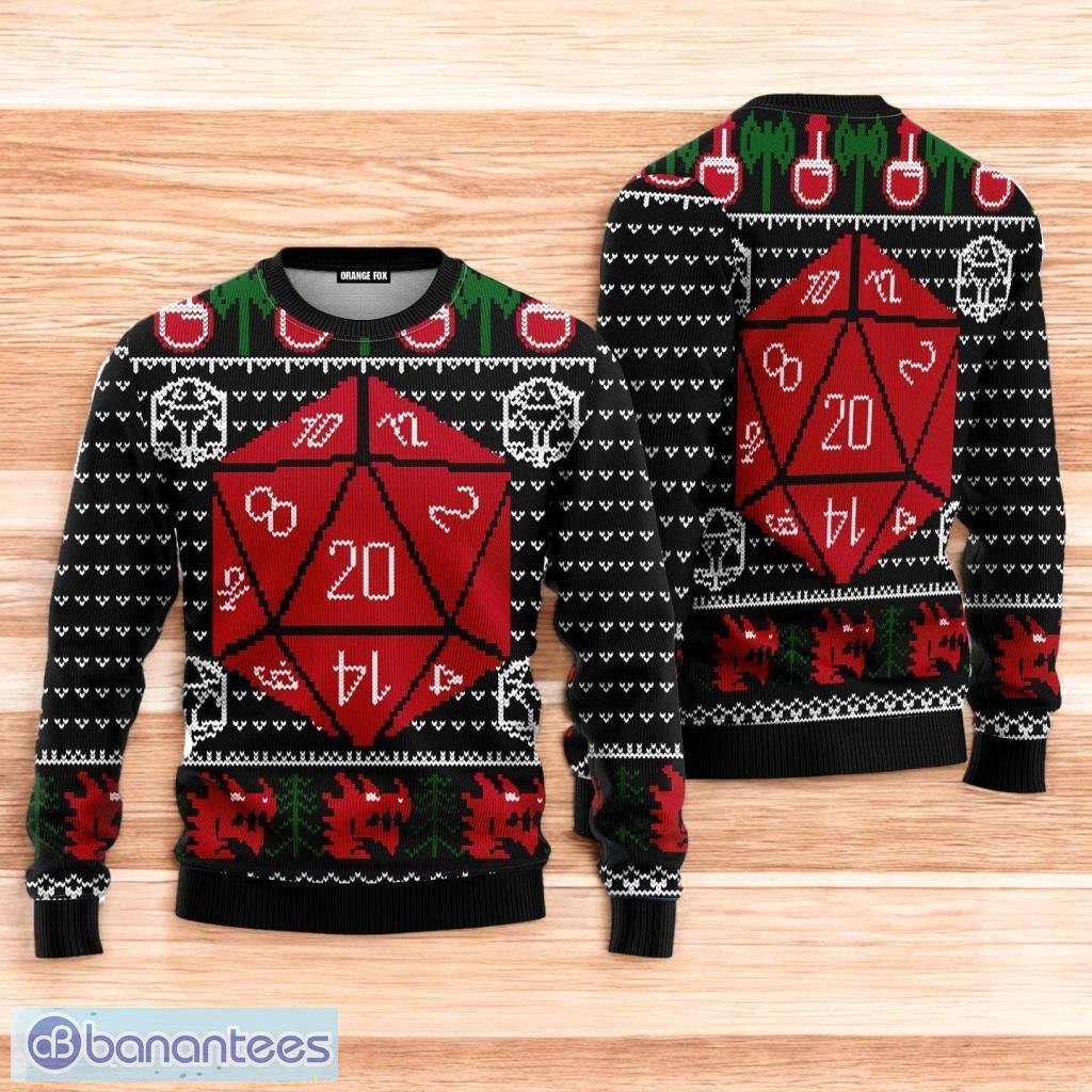 dandd ugly christmas sweater for men and women image Dandd Ugly Christmas Sweater For Men And Women Product Photo 1