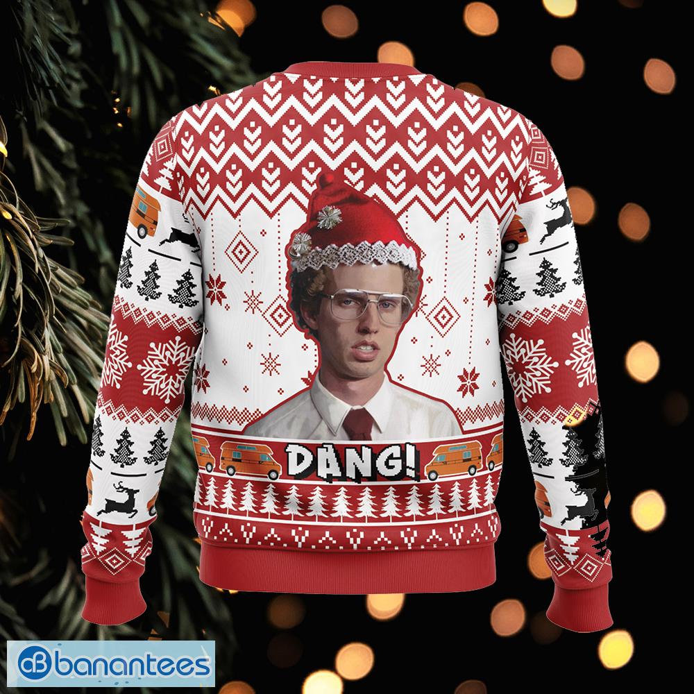 dang napoleon dynamite snowball knitted xmas sweater gift for men and women 1 image Dang! Napoleon Dynamite Snowball Knitted Xmas Sweater Gift For Men And Women - Dang! Napoleon Dynamite Ugly Christmas Sweater Photo_2