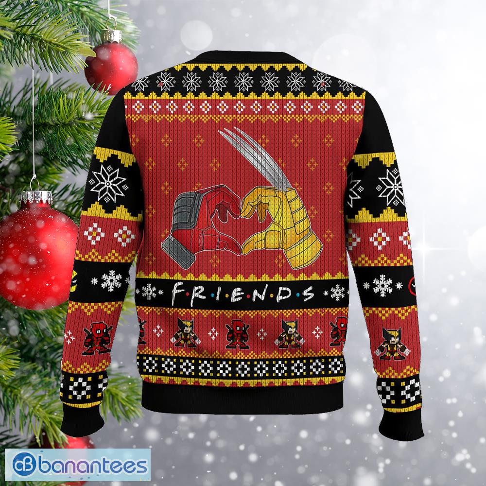 deadpool and wolverine ugly sweater nativity knitted christmas sweater gift for adult 1 image Deadpool And Wolverine Ugly Sweater Nativity Knitted Christmas Sweater Gift For Adult - Deadpool And Wolverine Ugly Sweater Photo_2