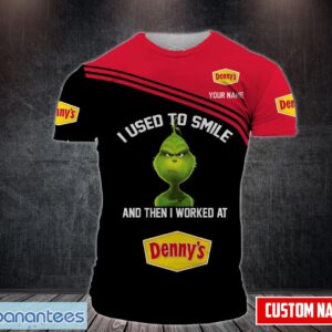 denny's AOP 3D T-shirt For Men And Women Custom Name Product Photo 1