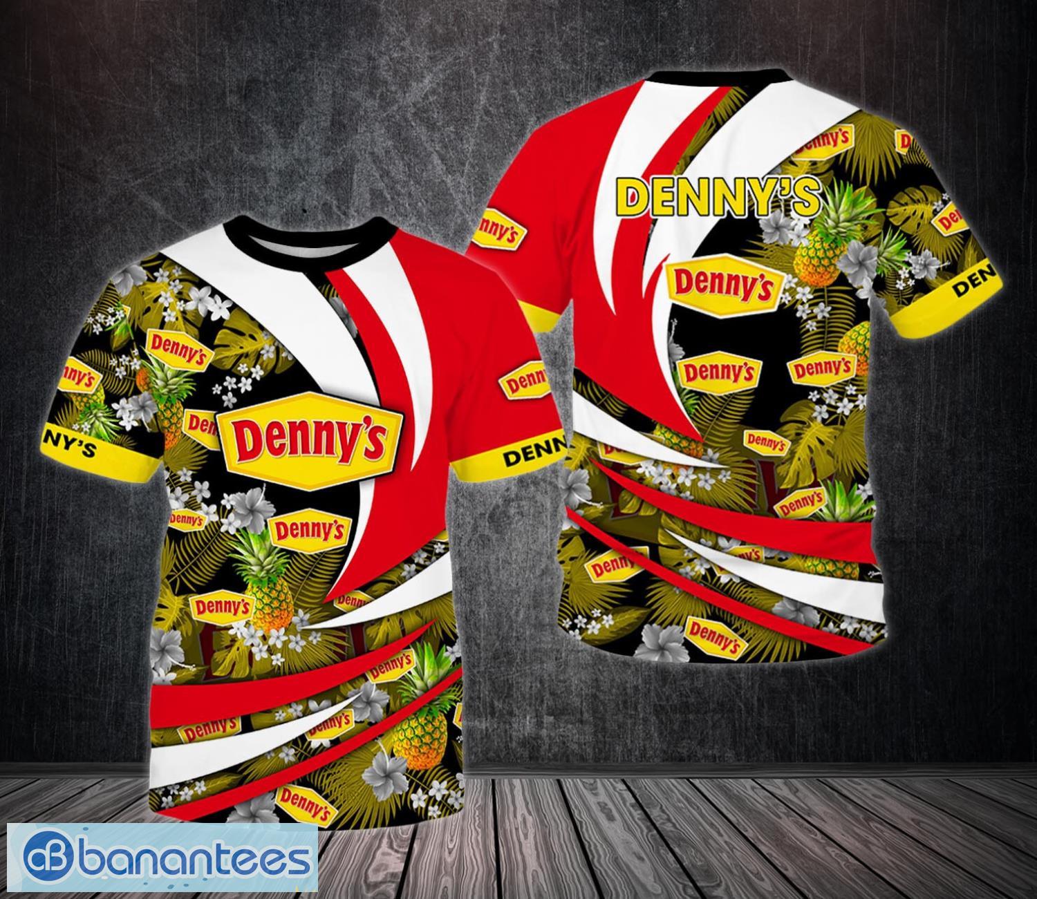 dennys limited 3d t shirt all printed image denny's Limited 3D T Shirt All Printed Product Photo