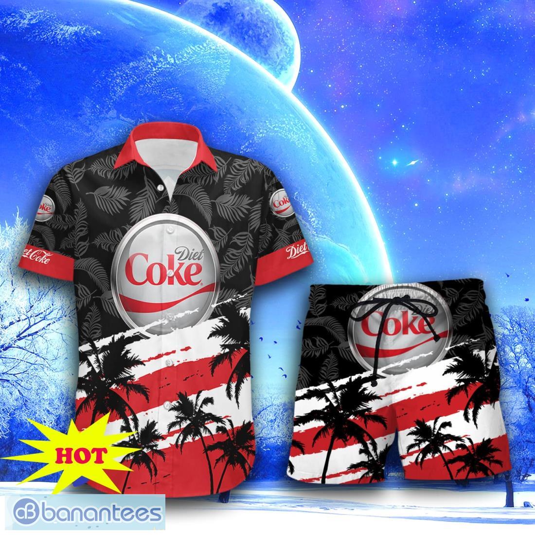 diet coke hawaiian shirt short for men women 1 image Diet Coke Hawaiian Shirt & Short For Men Women Product Photo 2