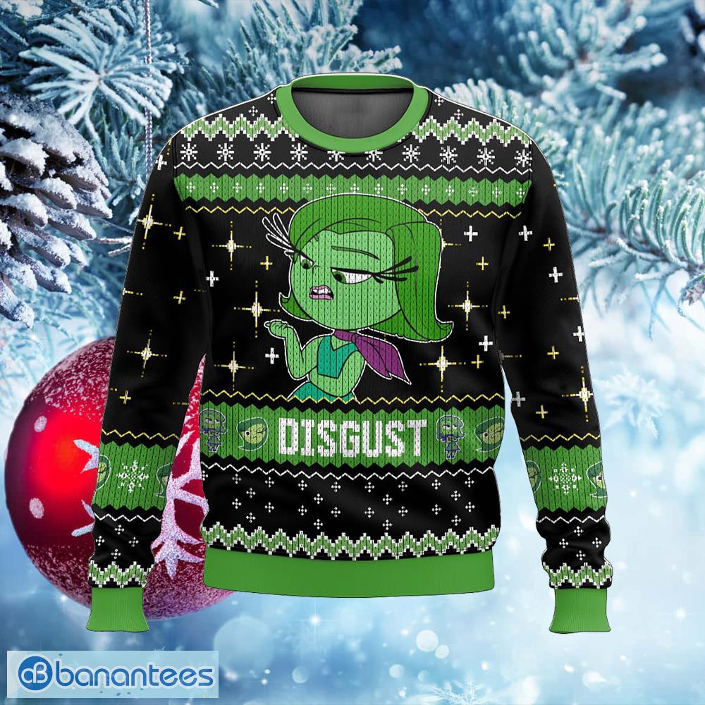 disgust inside out ugly sweater nutcracker ugly christmas sweater gift for men and women image Disgust Inside Out Ugly Sweater Nutcracker Ugly Christmas Sweater Gift For Men And Women - Disgust Inside Out Ugly Sweater Photo_1