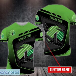 DOLLAR TREE Limited 3D T-Shirt Custom Name Product Photo 1