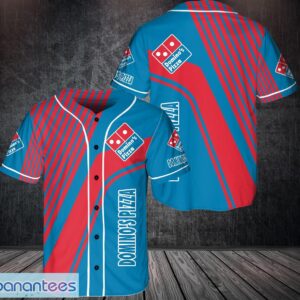 domino's pizza 3D Printed Baseball Jersey Shirt For Men And Women Unique Gift Product Photo 1