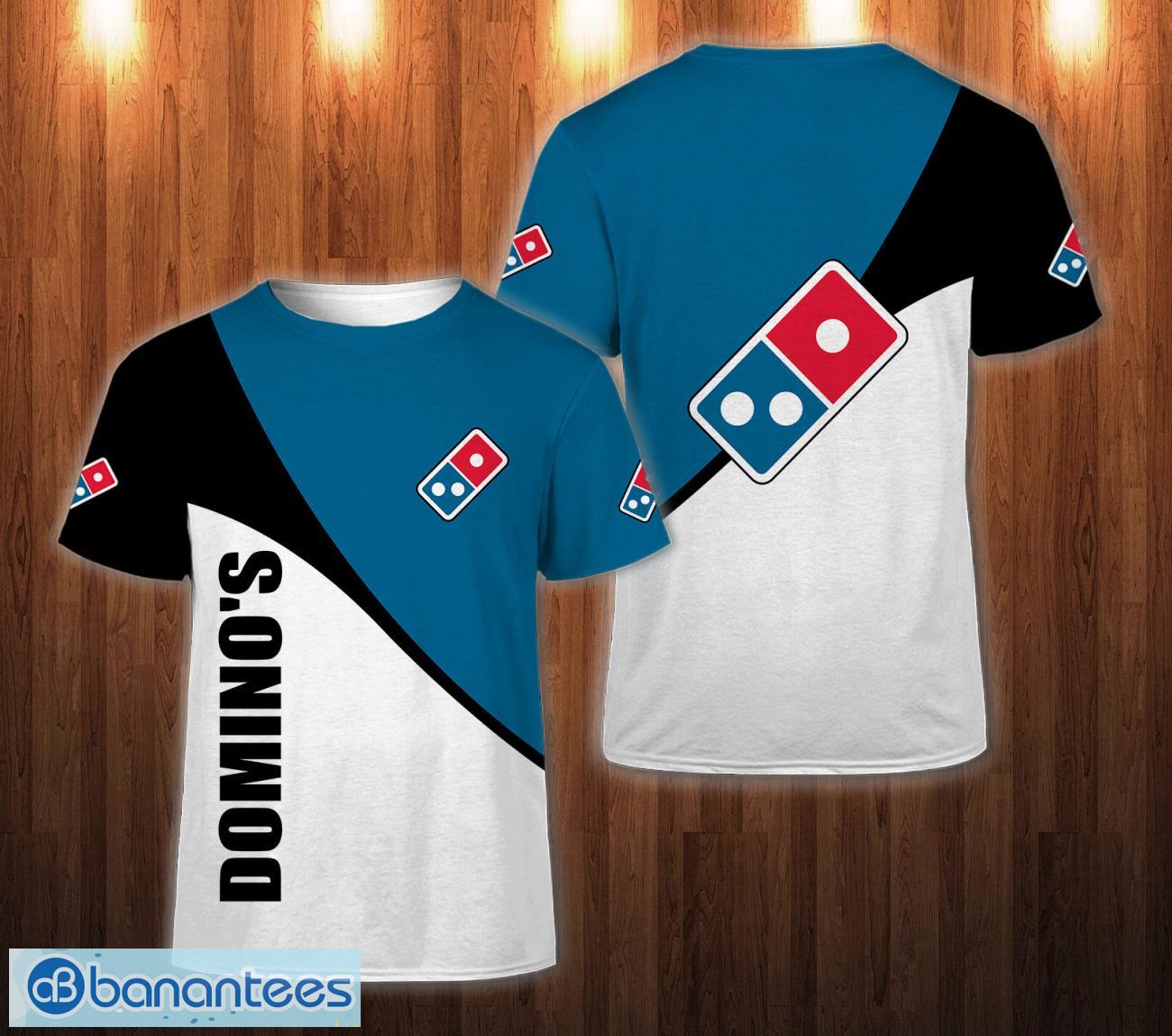 dominos pizza 3d t shirt all printed unisex shirt image Domino's Pizza 3D T Shirt All Printed Unisex Shirt Product Photo