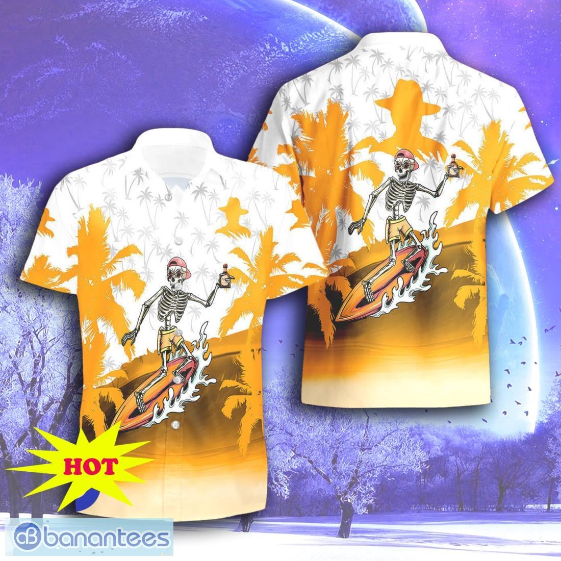 don julio skull hawaiian shirt short for men women image Don Julio Skull Hawaiian Shirt & Short For Men Women Product Photo 1