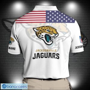 Jacksonville Jaguars Sport Polo Shirt Custom Name Sport Gifts Ideas For Father's Days Product Photo 3