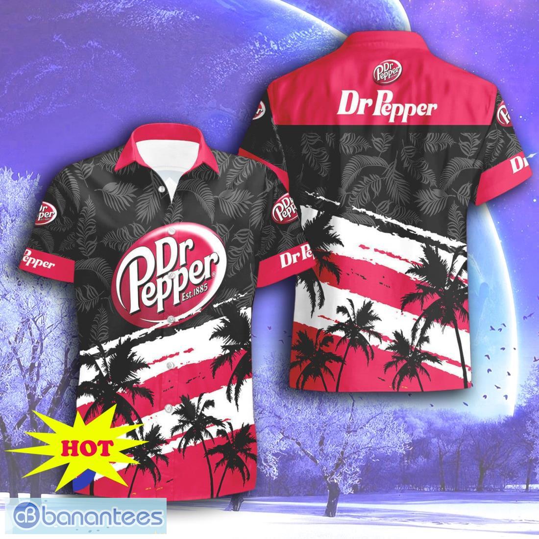 dr pepper hawaiian shirt short for men women image Dr Pepper Hawaiian Shirt & Short For Men Women Product Photo 1