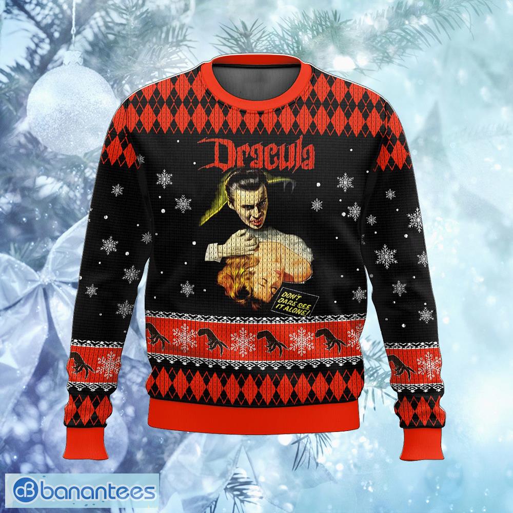 dracula ugly sweater joy ugly xmas sweater gift for men and women image Dracula Ugly Sweater Joy Ugly Xmas Sweater Gift For Men And Women - Dracula Ugly Sweater Photo_1