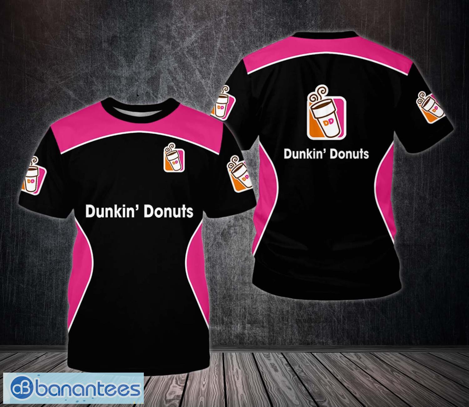 dunkin donuts 3d t shirt all printed unisex t shirt image Dunkin’ Donuts 3D T-Shirt All Printed Unisex T-Shirt Product Photo 1